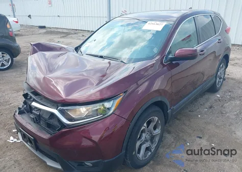 2018 Honda Cr-V Ex-L/Ex-L Navi из США, поврежденный, VIN 7FARW1H89JE015691